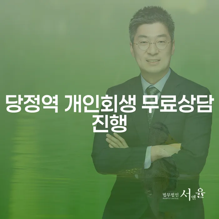 당정역 개인회생 무료상담진행