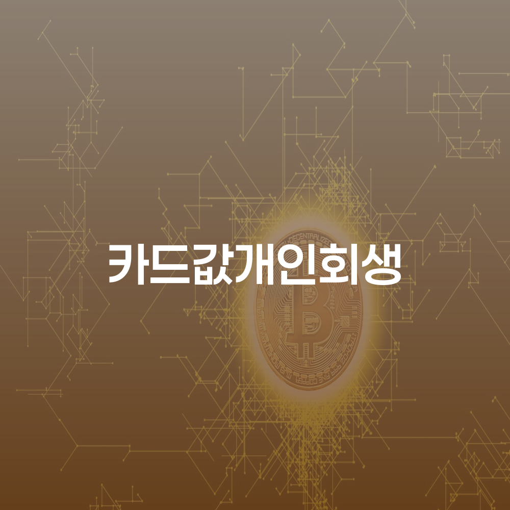 카드값개인회생 이해와 성공 사례